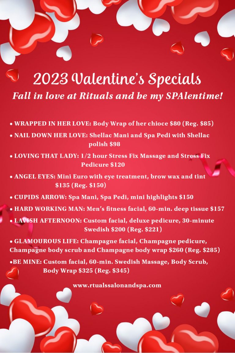 Specials Rituals Salon & Day Spa Enterprise + Dothan, AL